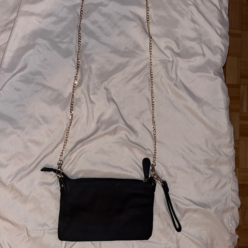 Black Multi Functional Bag By Charming Charlie - image 1